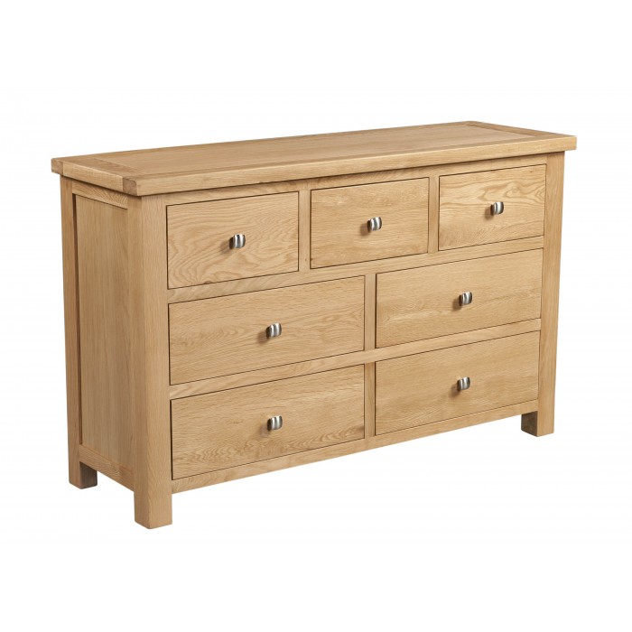 Oak Chests Of Drawers Dorset Oak 3 Over 4 Chest Pine And Oak Shop